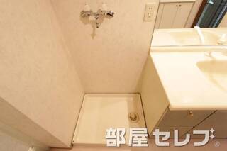 室内洗濯機置き場。