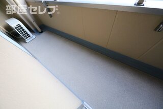 広く使えるバルコニー