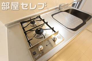 2口コンロでお料理はかどります。