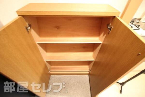 専用の駐輪場があります。