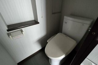 清潔感のあるお手洗いです