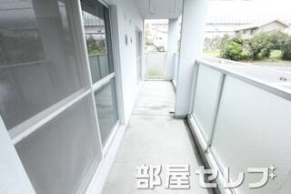 日当たりの良いバルコニーです。
