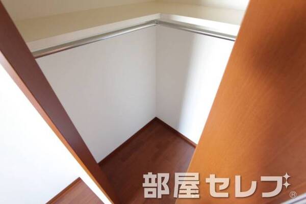 ウォークインクローゼット。