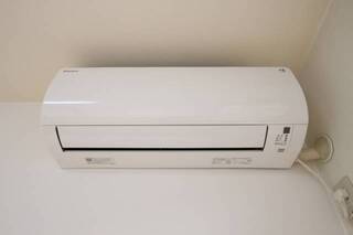 冷暖房完備でいつでも快適です。