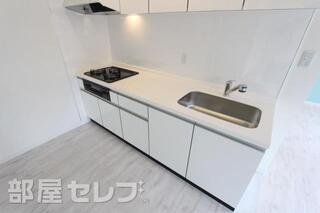 大きなシステムキッチン付きで文句なし。