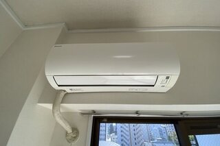 エアコンで快適に過ごしてください