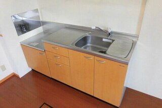 収納力の多いキッチンです