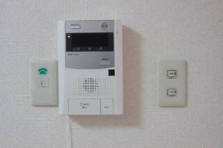 テレビモニター付きで安心です。