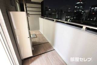 広く使えるバルコニー