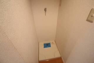 室内洗濯機置き場です
