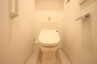 清潔なトイレですね。