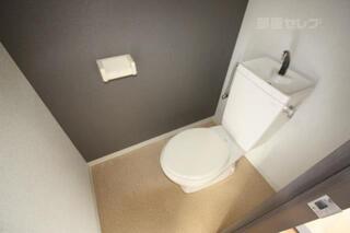 清潔感のあるトイレです。