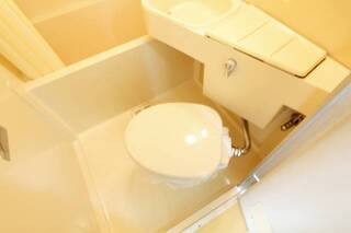 清潔なトイレです。