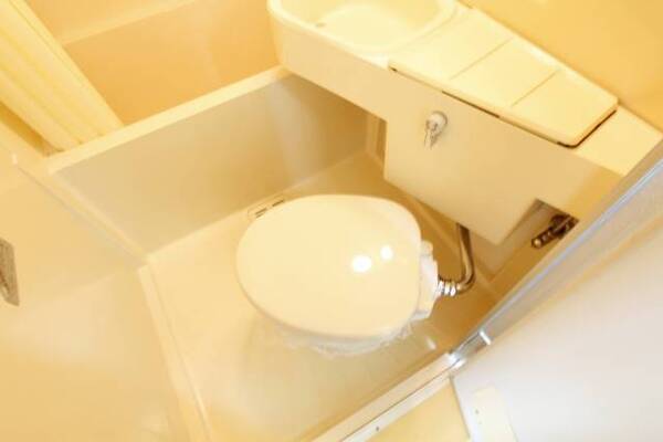 清潔なトイレです。