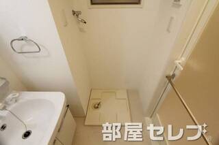 洗濯機置き場はこちらです。