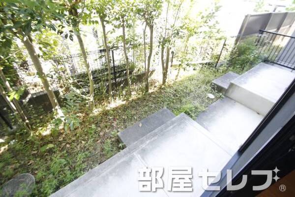 専用庭。