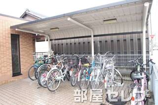 自転車置場。