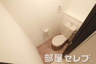 清潔感あるトイレです。