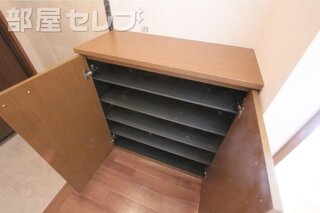 たくさん収納できるシューズボックスです。