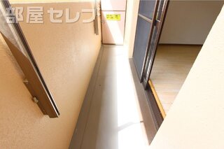 日当たりの良いベランダです。