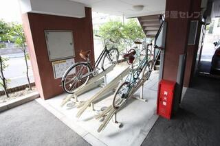 駐輪場があります。