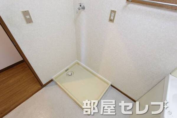 室内洗濯置き場です。