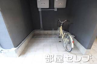 自転車置場。