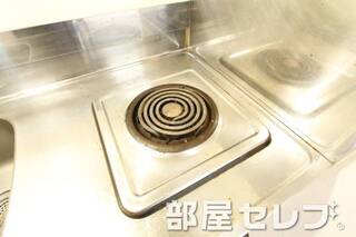 1口電気コンロ。