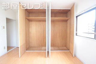 ゆったりとした収納です。