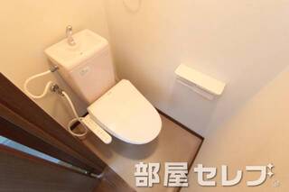 温水洗浄便座付きです。イメージ写真