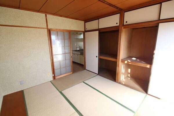 南向きで日当り良好。