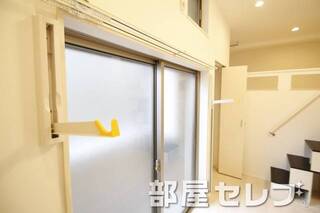 室内物干し。