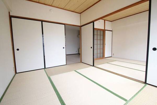 和室です　南向きで日当たり良好です