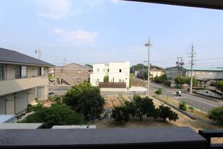 2階からの景色です。