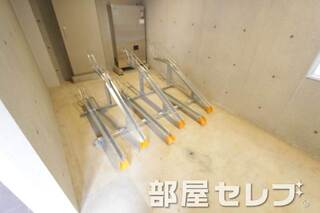 自転車置場。