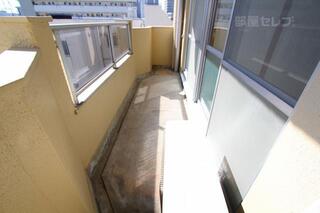 風通しの良いベランダです。