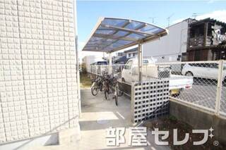 自転車置場。