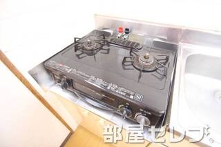 2口コンロ（残置物）