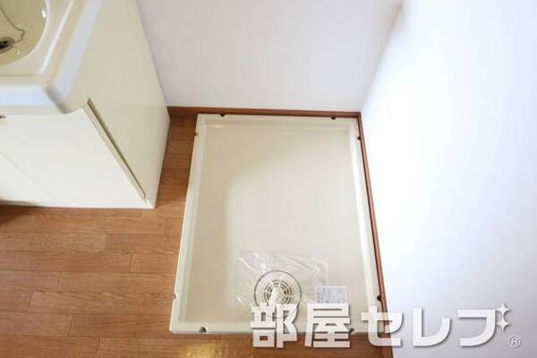 室内洗濯機置き場です。