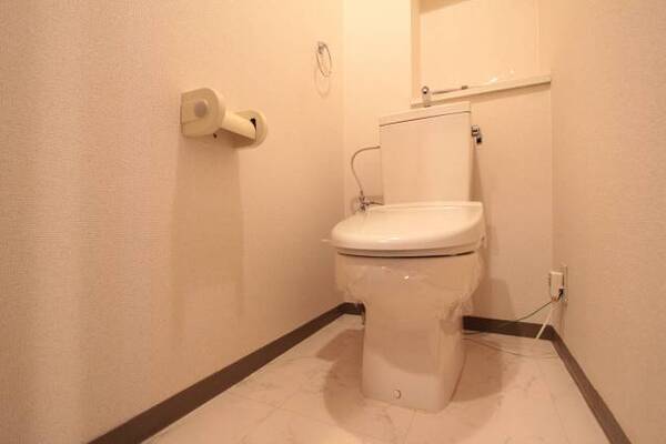 トイレも清潔な状態です。