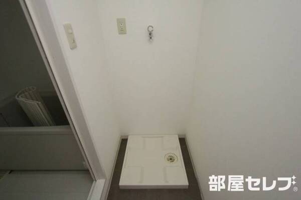 室内洗濯機置き場です。