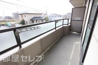 日当たりの良いベランダです。