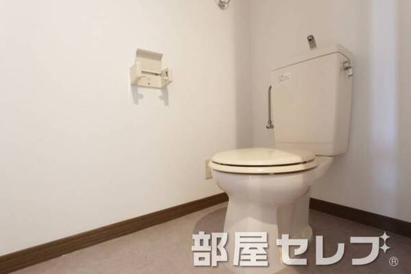 トイレもきれいにしています。