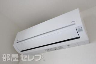 居室とダイニングにエアコン設置済み。