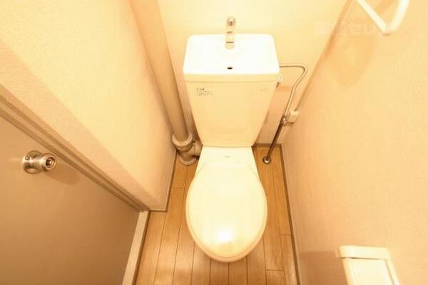 きれいなトイレ。