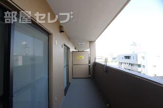 日当たりの良いベランダです。
