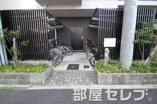 自転車置場。