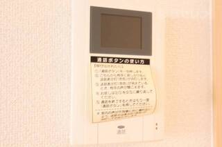 ＴＶモニターホンで誰が来たか一目瞭然。