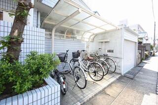 駐輪場です。