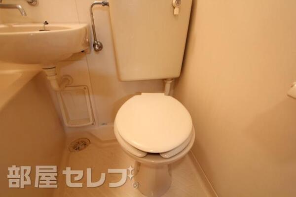 お手洗いです。